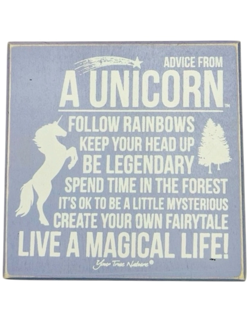 💥Box Sign Advice from a Unicorn 🦄 NWT